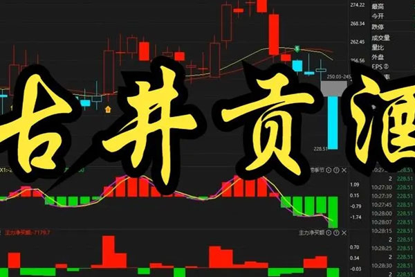 古井贡酒17日低开低走，盘中下探跌停